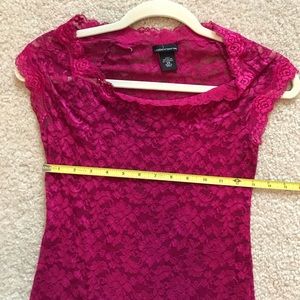 Sexy Sheer Lace Blouse Top